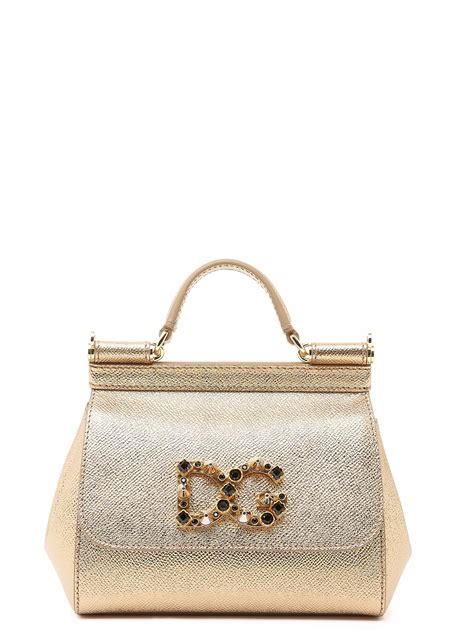 dolce gabbana gold purse|authentic dolce gabbana.